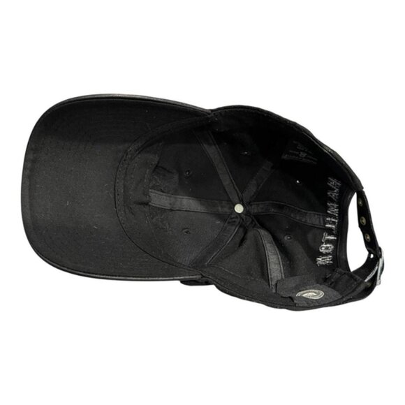 Hamilton Tiger-Cats Hat Cap Strap Back Mens Black CFL Football Blackout New Era - Picture 7 of 9